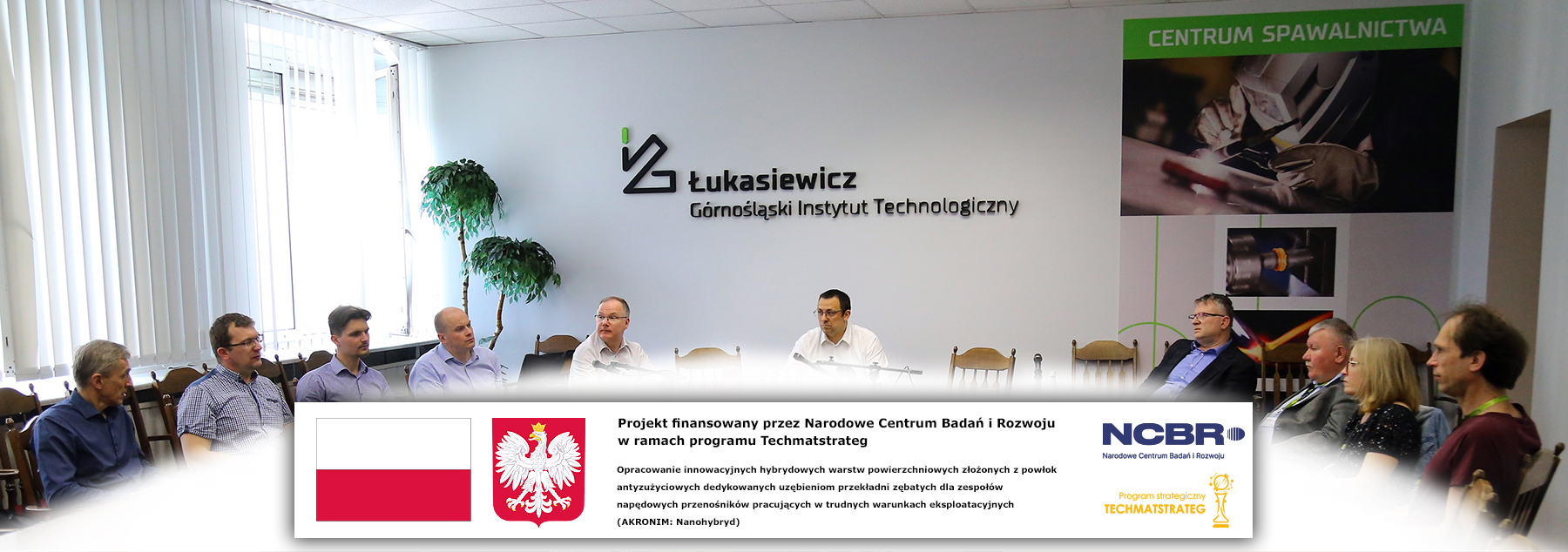 Spotkanie robocze w ramach projektu Techmatstrateg NanoHybryd