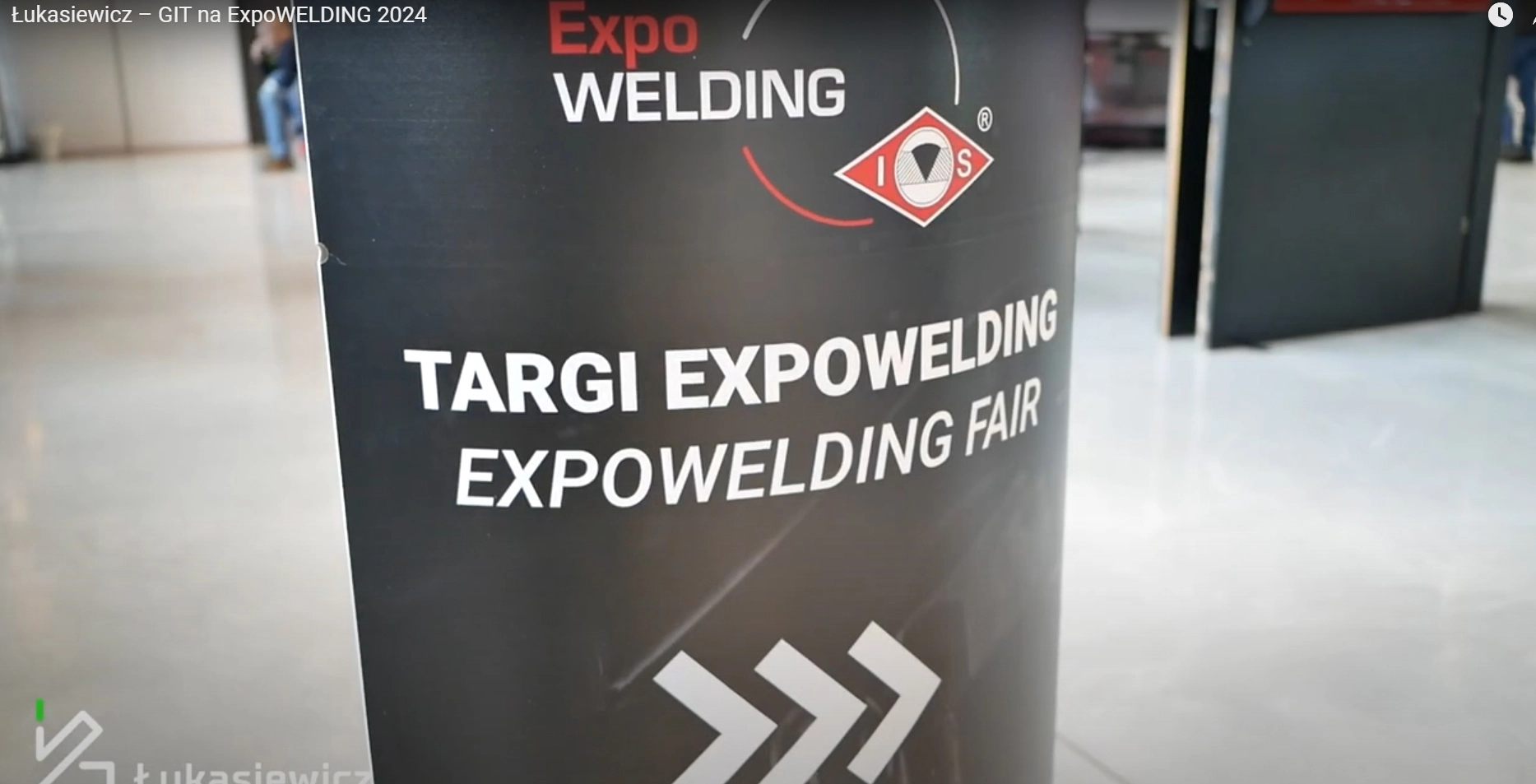 Łukasiewicz - GIT na targach ExpoWelding 2024