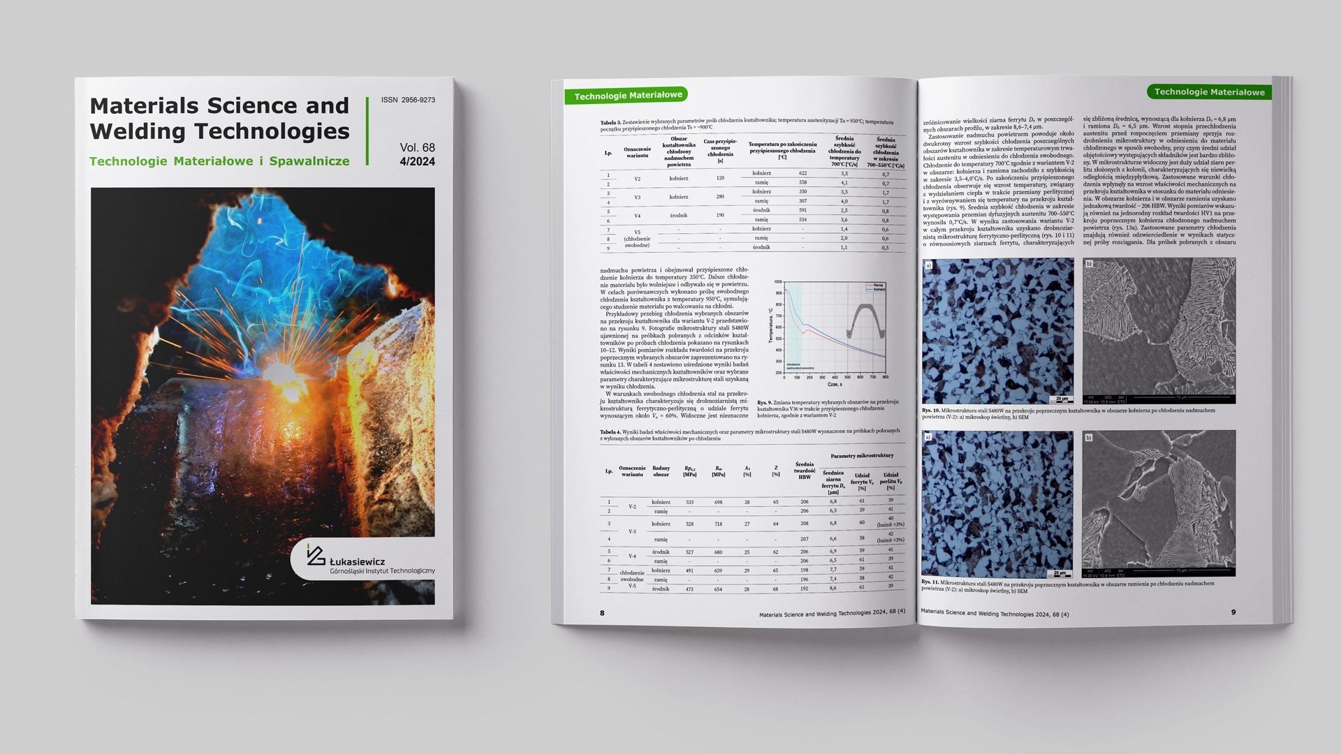 Materials Science and Welding Technologies 4/2024