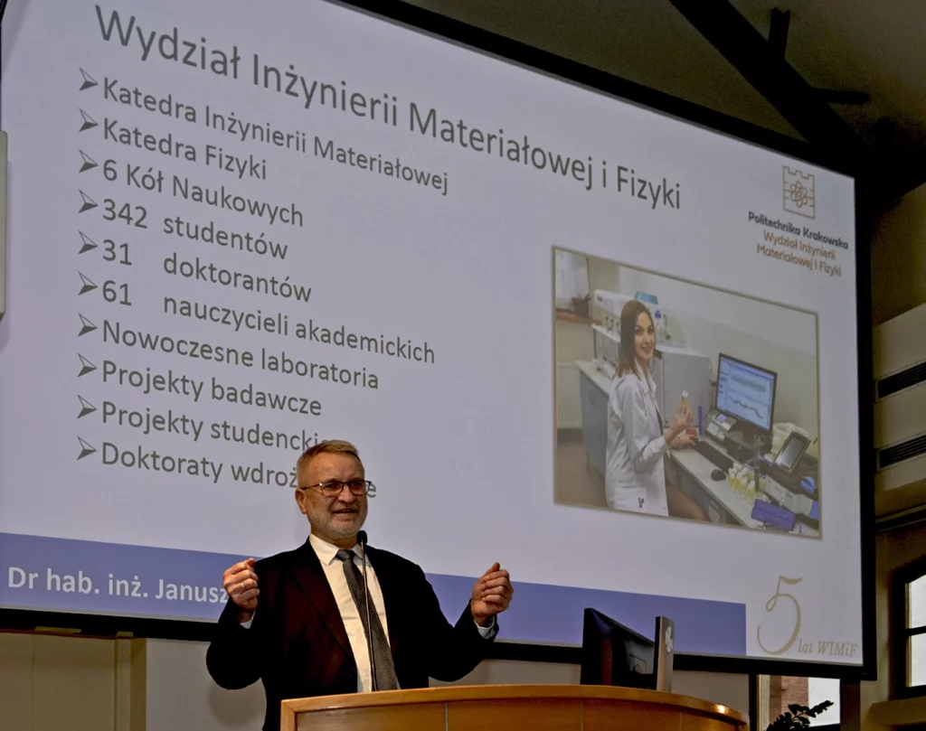 5-lecie Wydziału Inżynierii Materiałowej i Fizyki Politechniki Krakowskiej