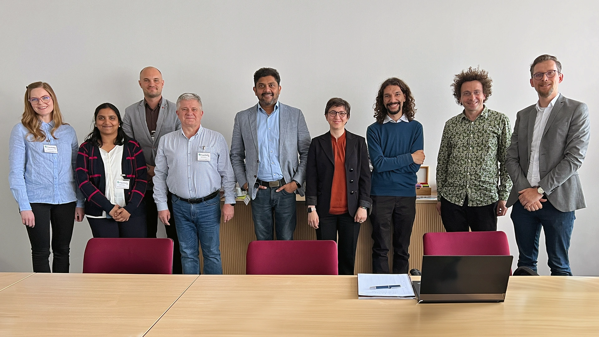 spotkanie w instytucie Fraunhofer IWS w Dreźnie w ramach projektu TBC4H2