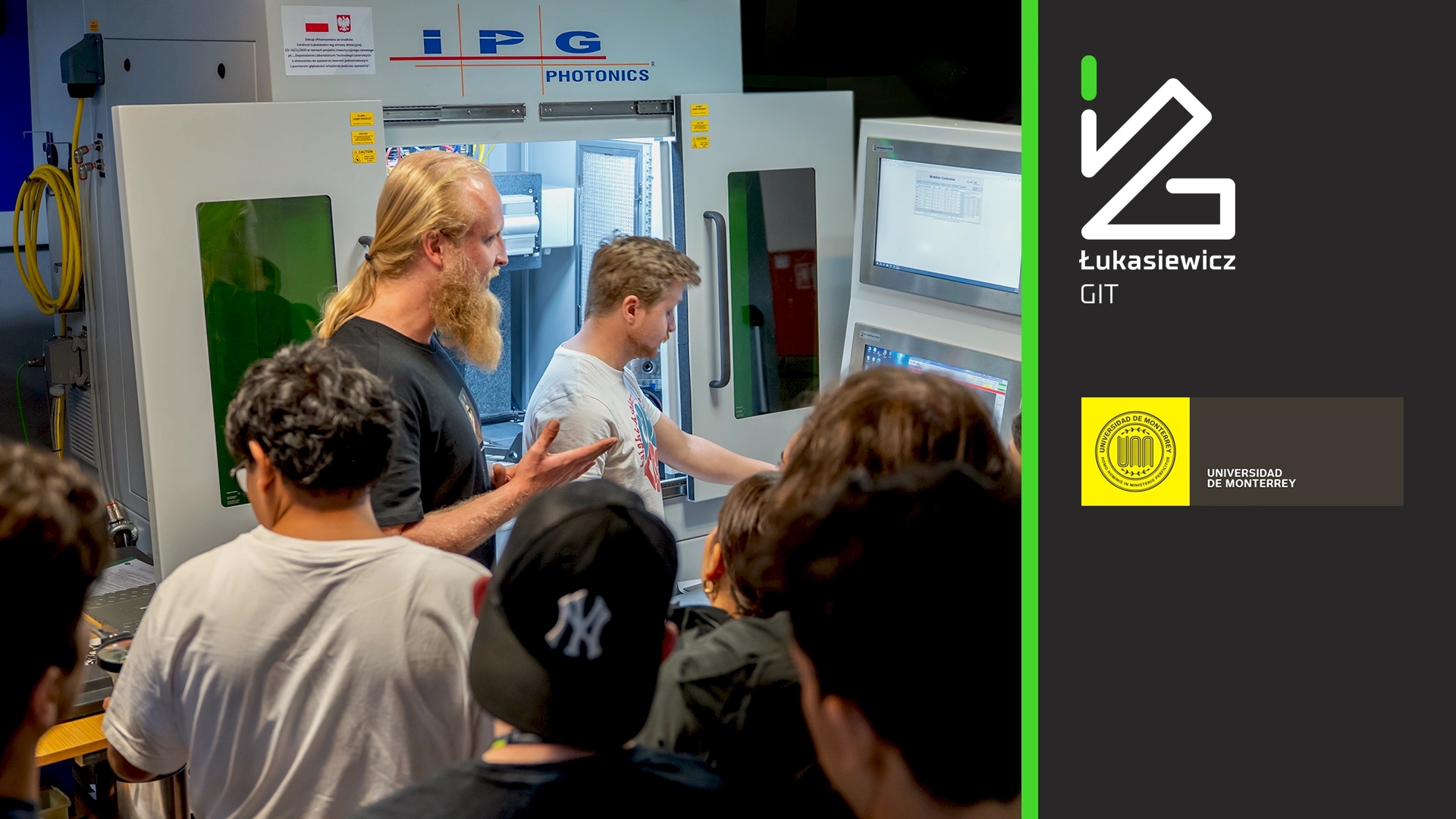 Wizyta studentów Universidad de Monterrey (UDEM) w Łukasiewicz – Górnośląskim Instytucie Technologicznym
