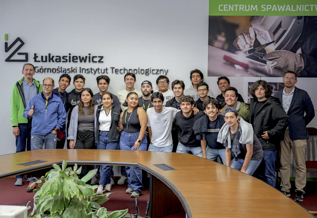 Wizyta studentów Universidad de Monterrey (UDEM) w Łukasiewicz – Górnośląskim Instytucie Technologicznym