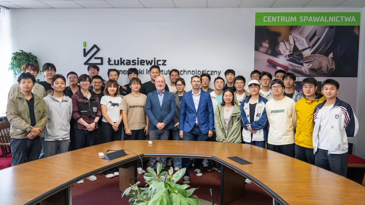Studenci z Yanshan University (Chiny) w Łukasiewicz – GIT
