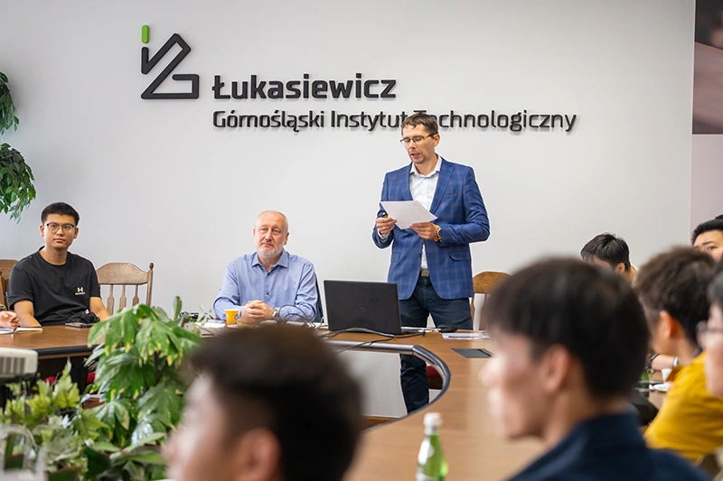 Studenci z Yanshan University (Chiny) w Łukasiewicz – GIT
