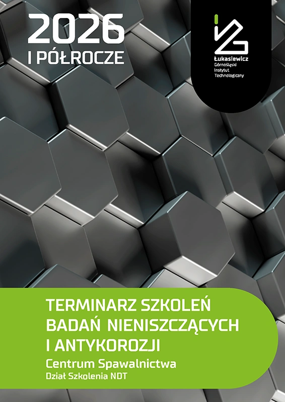 Terminarz Szkoleń NDT - okładka