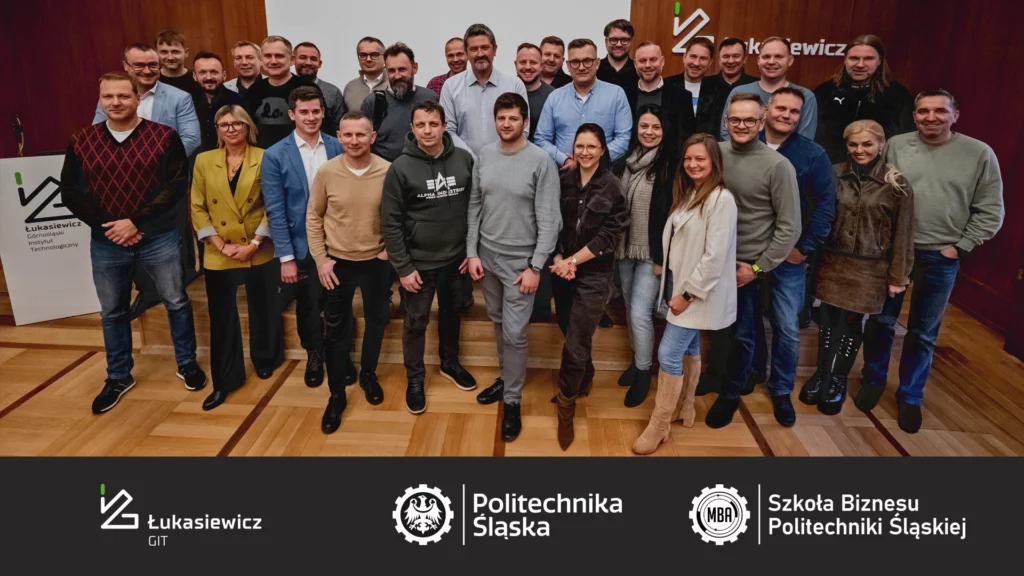 uczestnicy studiów MBA Politechniki Śląskiej w Łukasiewicz – GIT