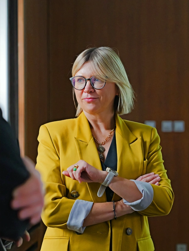 dr inż. Hanna Purzyńska, Dyrektorka Centrum Badań Materiałów