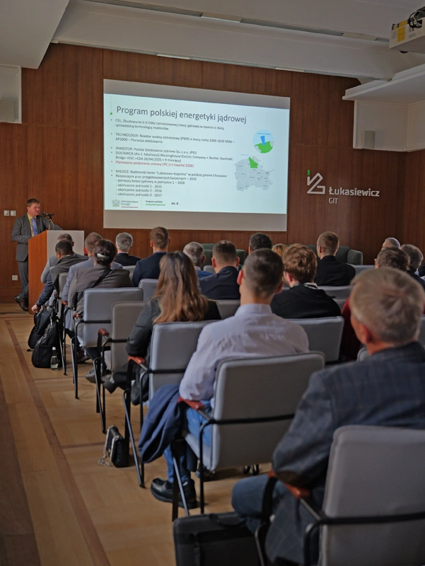 Warsztaty NDT w energetyce jądrowej – Łukasiewicz – GIT