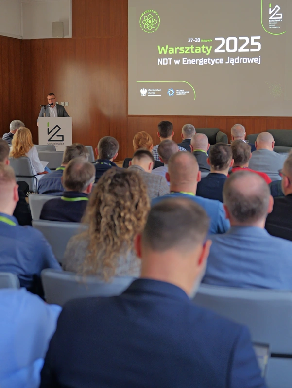 Warsztaty NDT w energetyce jądrowej – Łukasiewicz – GIT