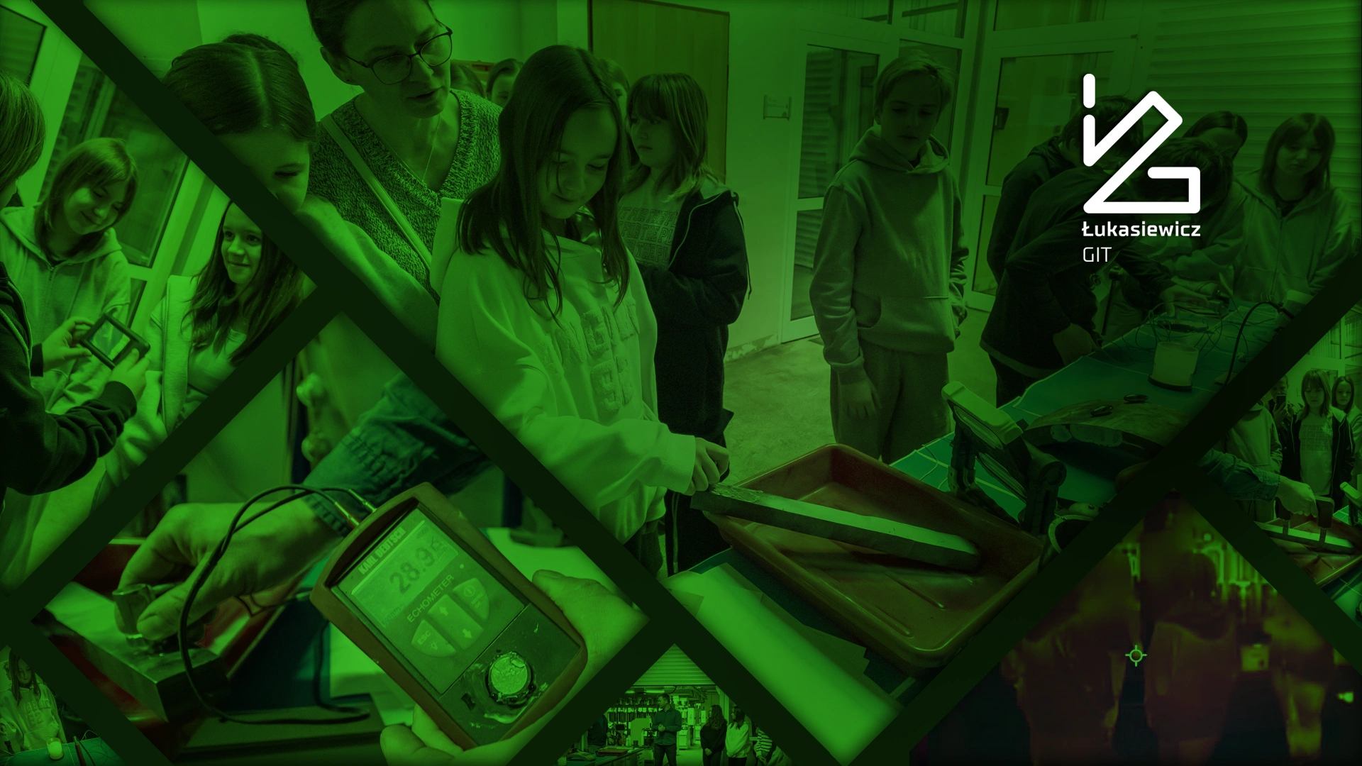 Uczniowie międzyszkolnego kółka fizyczno-chemicznego odwiedzili Łukasiewicz – GIT.