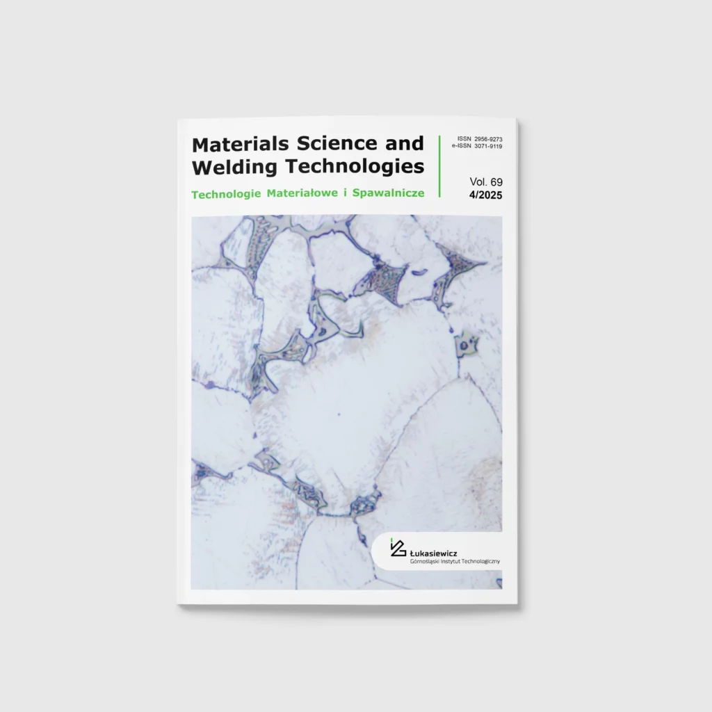 Materials Science and Welding Technologies - Vol. 69 | 4/2025