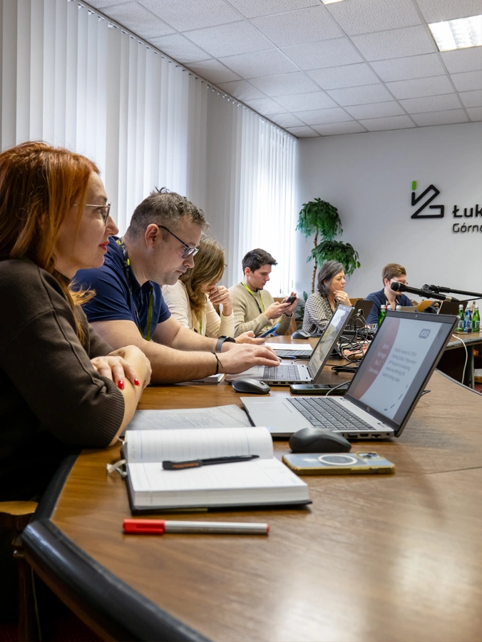 Spotkanie w ramach projektu VIOLET – w ramach programu Erasmus+ – w Łukasiewicz – GIT