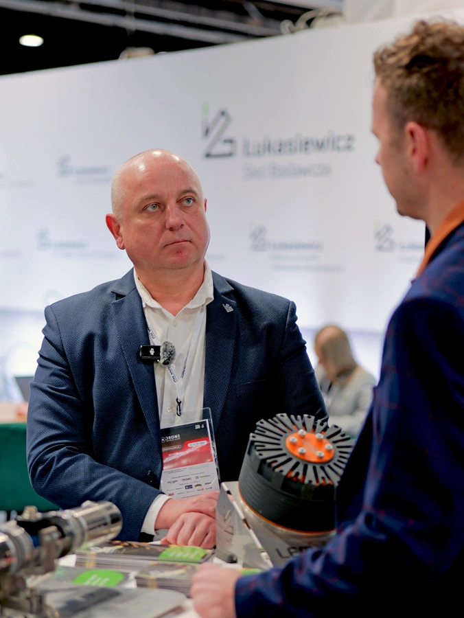 Łukasiewicz – GIT na targach Drone World Expo 2026