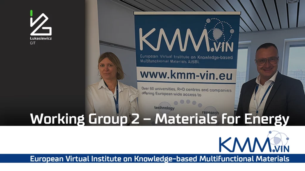 Łukasiewicz – GIT experts at the KMM VIN European Forum in Brussels