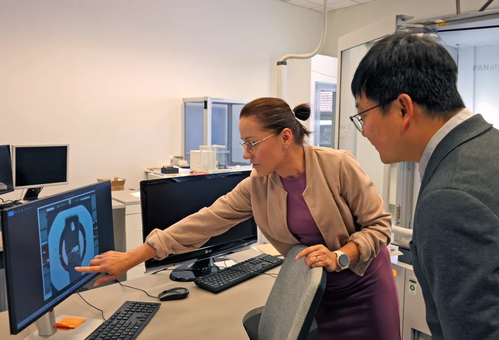 Professor Yujiao Ke visits Łukasiewicz – GIT