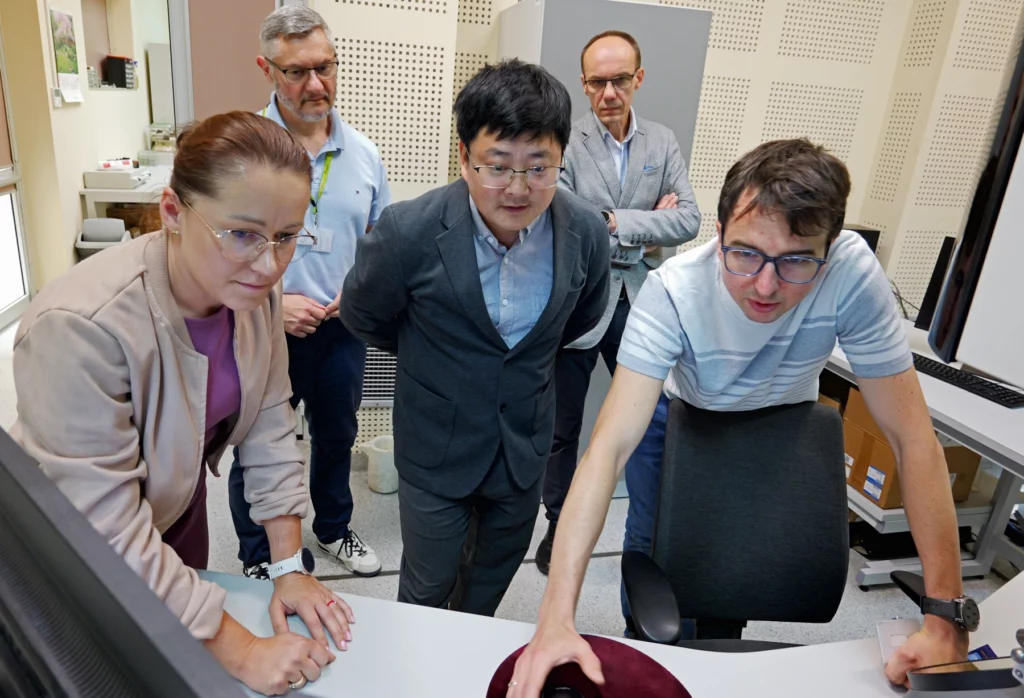 Professor Yujiao Ke visits Łukasiewicz – GIT