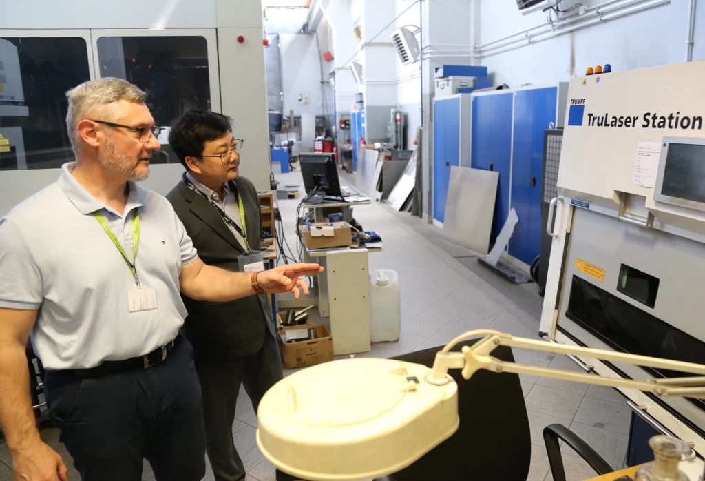 Professor Yujiao Ke visits Łukasiewicz – GIT