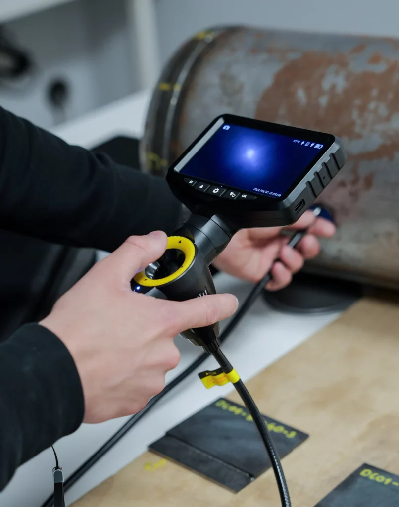 Technical college students at the Welding Centre