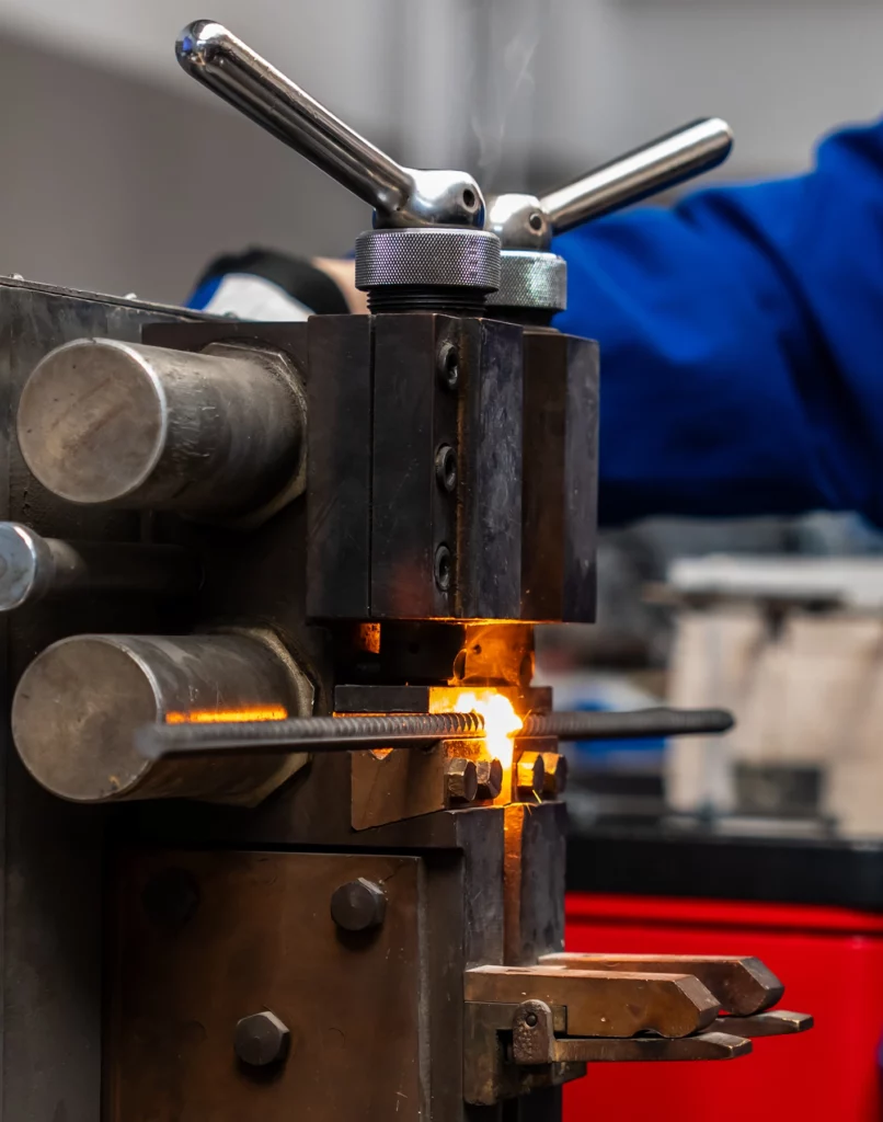 Technical college students at the Welding Centre
