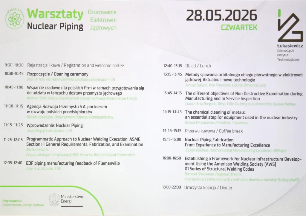 Workshop – Nuclear Energy
