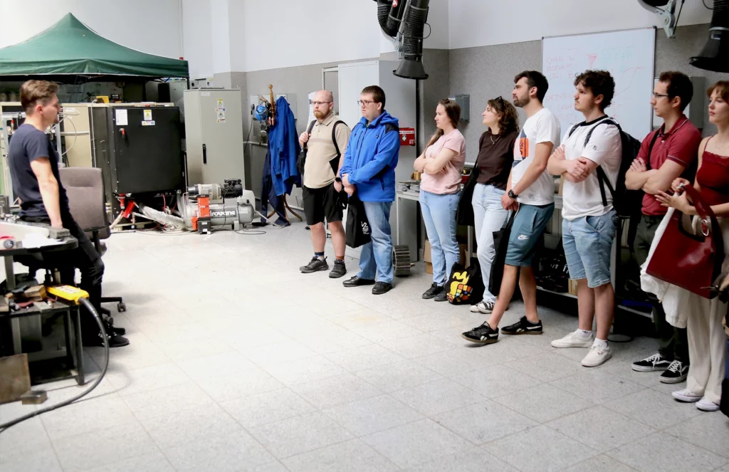 Students from technical universities visit Łukasiewicz – GIT