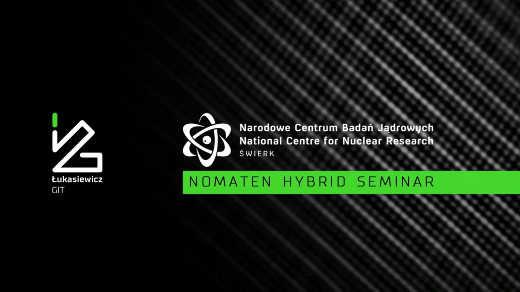 Grafika informacyjna wydarzenia NOMATEN Hybrid Seminar