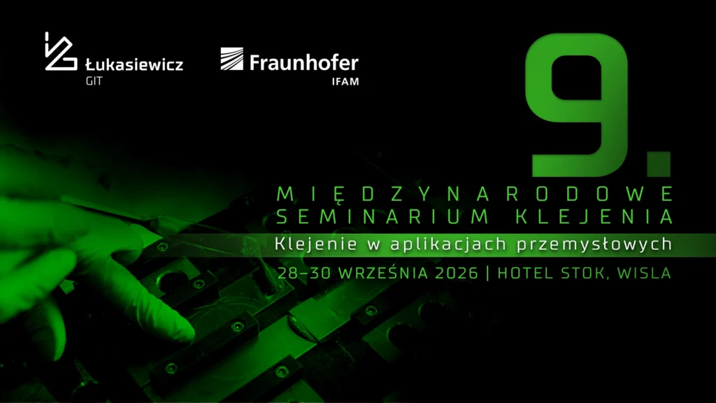 9. Międzynarodowe Seminarium Klejenia - grafika promująca wydarzenie