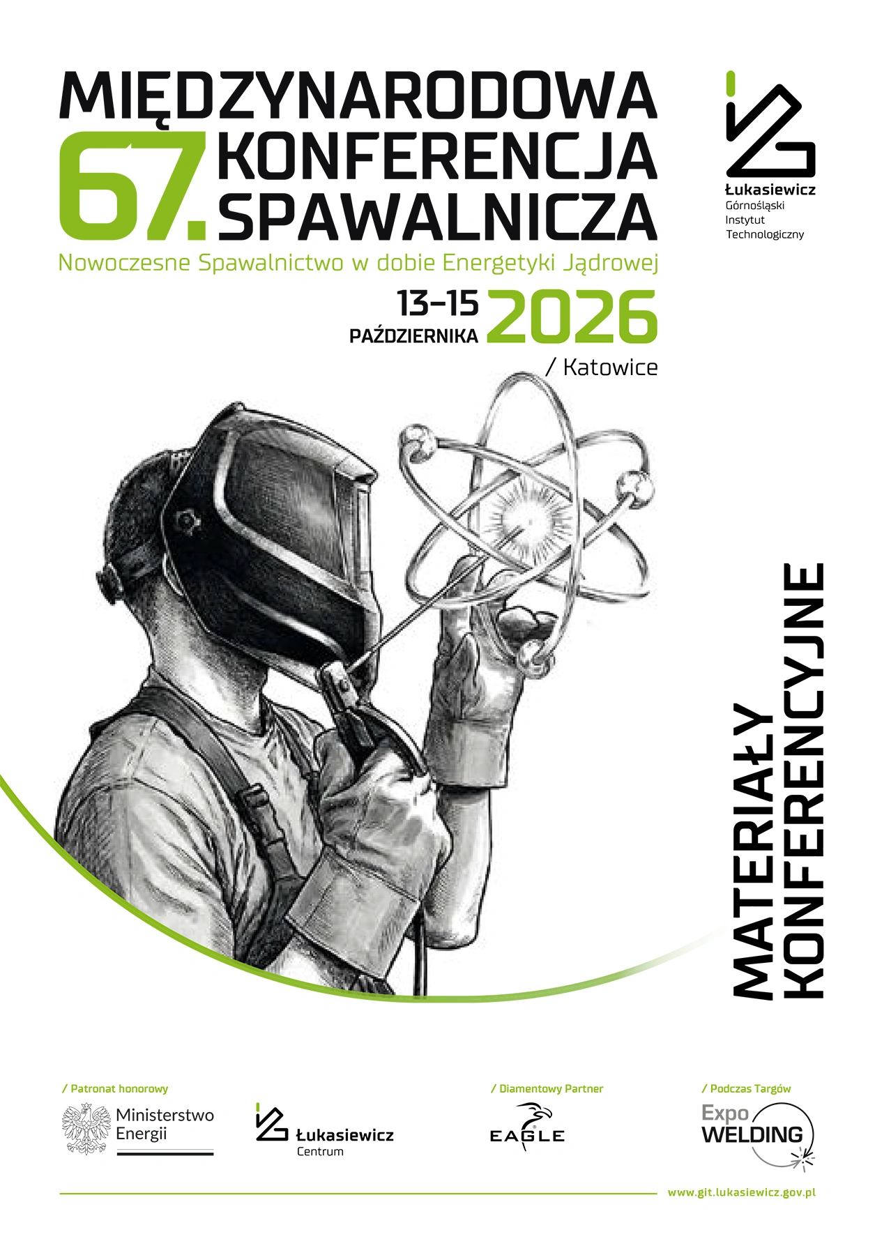 Okładka materiałów 67. Międzynarodowej Konferencji Spawalniczej