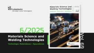 grafika promująca 6 numer czasopisma "Materials Science and Welding Technologies" z 2025 roku